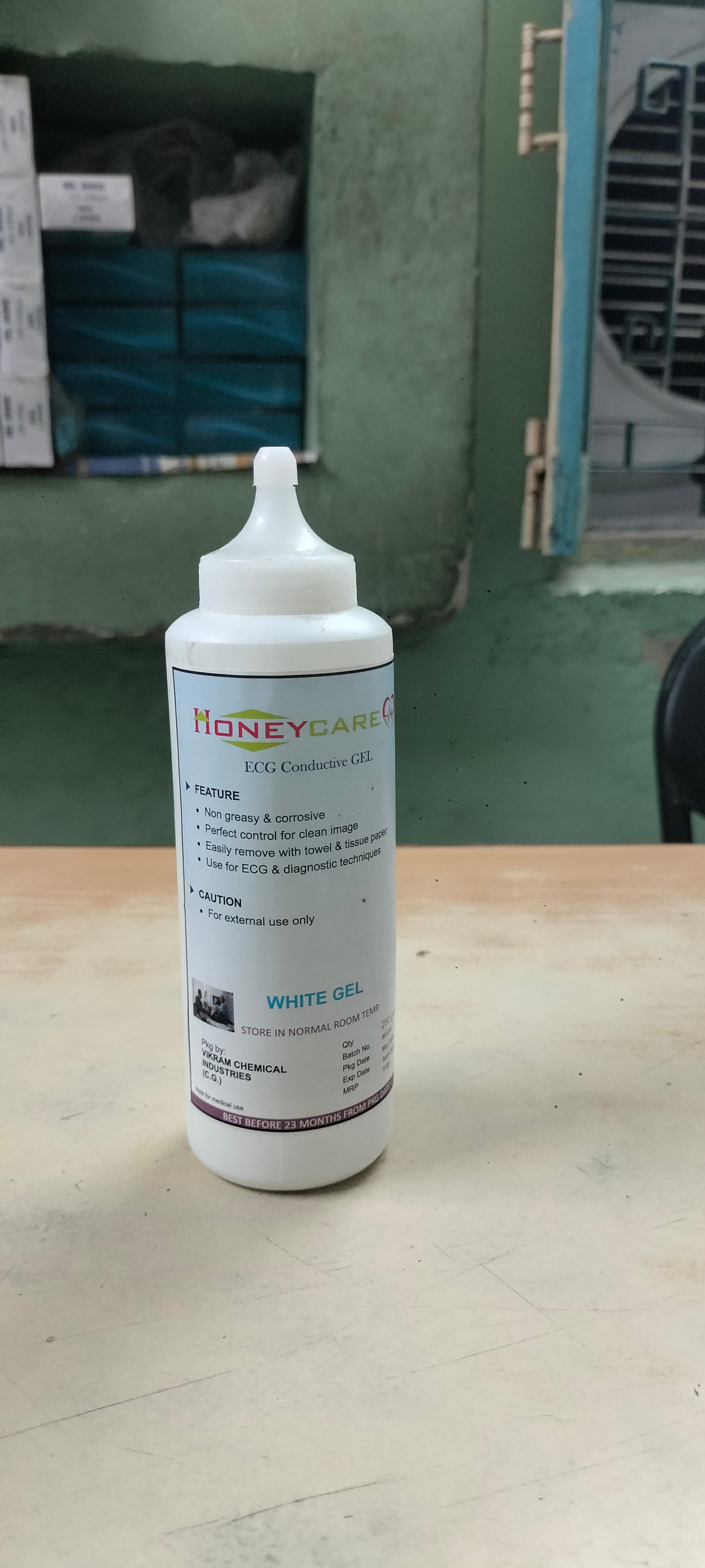 Ecg gel 250gm